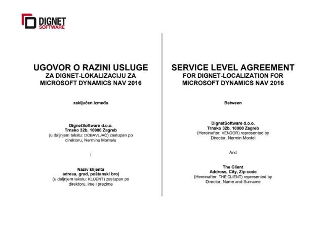 Download Service Level Agreement